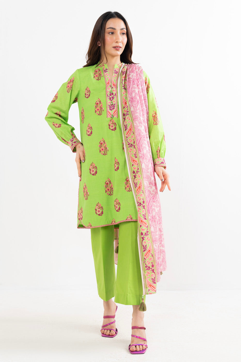 RTS | SHIRT, TROUSER & DUPATTA