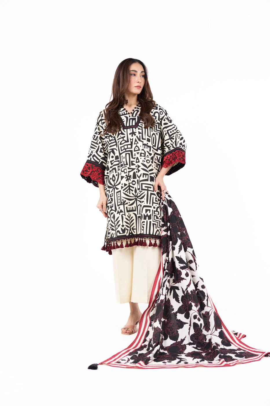 RTS | SHIRT, TROUSER & DUPATTA