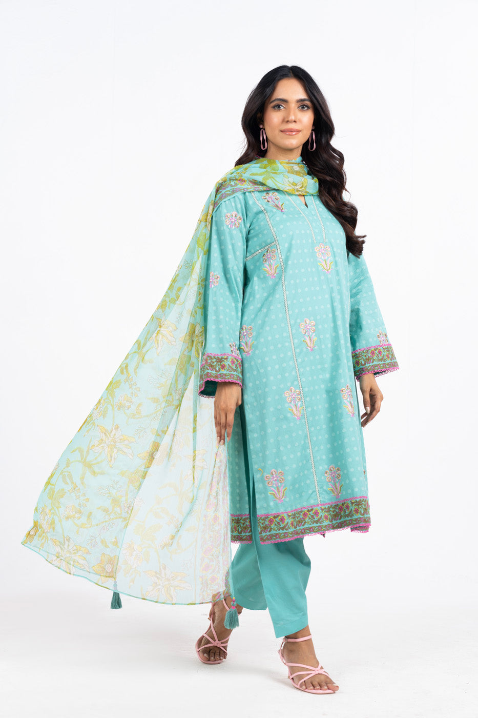 RTS | SHIRT, TROUSER & DUPATTA