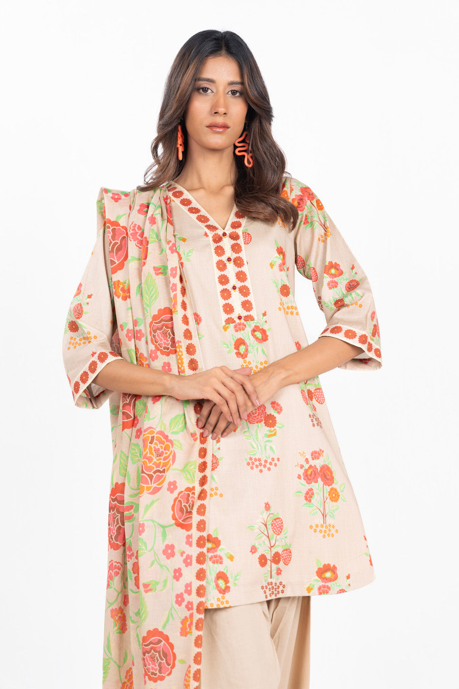 RTS | SHIRT, TROUSER & DUPATTA