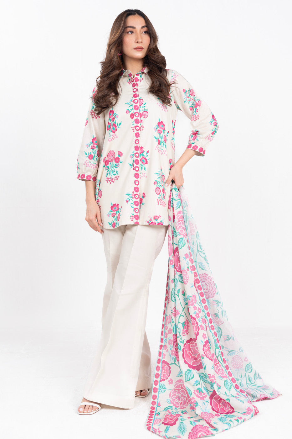 RTS | SHIRT, TROUSER & DUPATTA