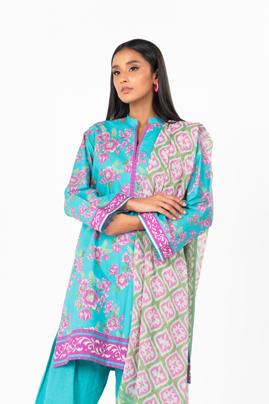 RTS | SHIRT, TROUSER & DUPATTA