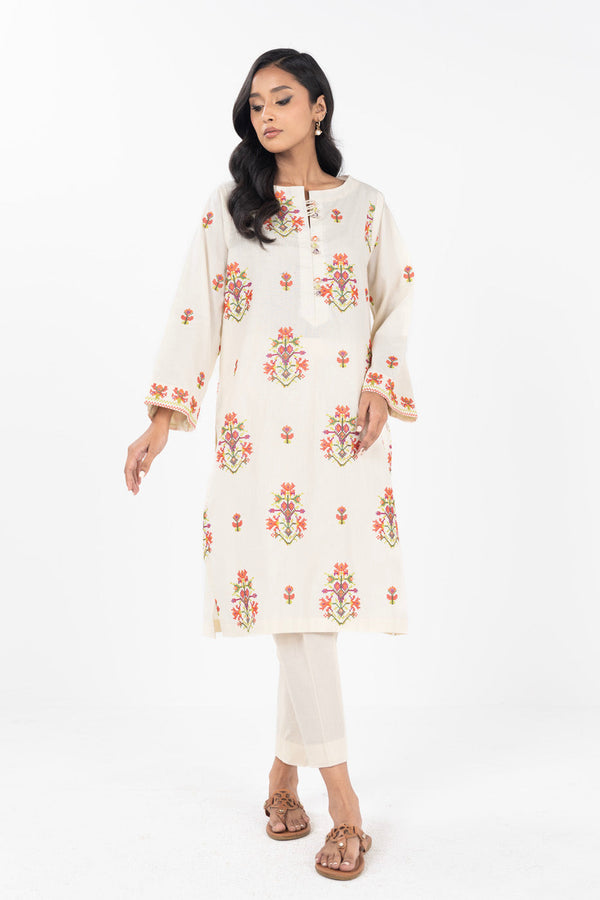 Stitched - Embroidered Irish Kurta