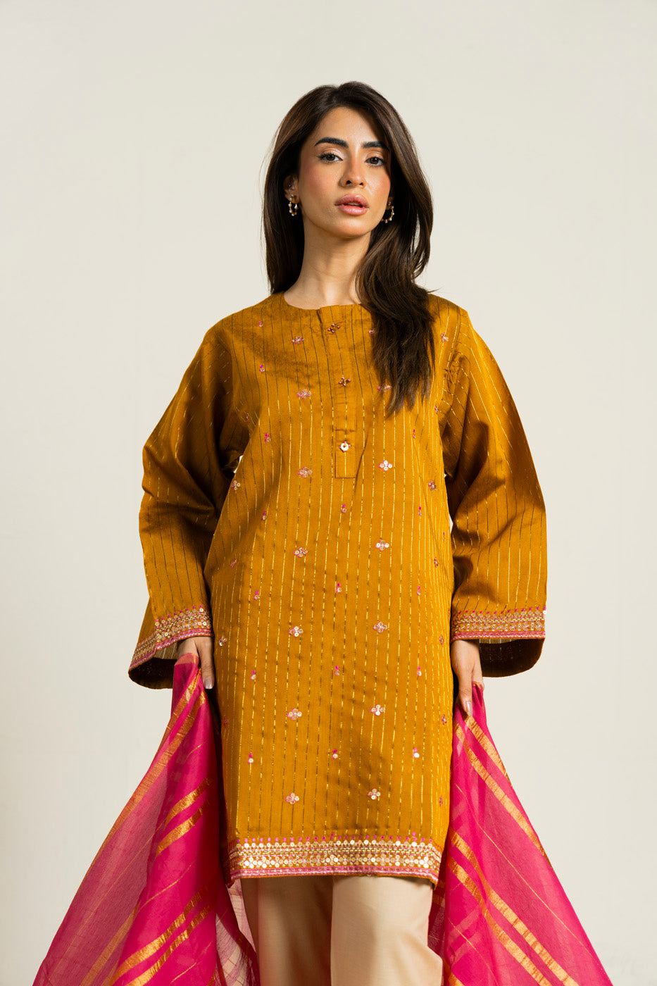 RTW | SHIRT & DUPATTA