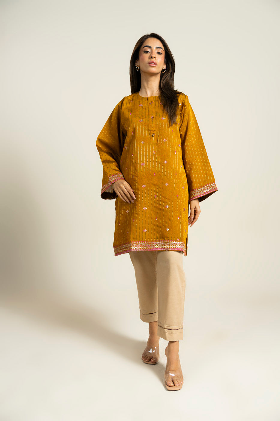 RTW | SHIRT & DUPATTA