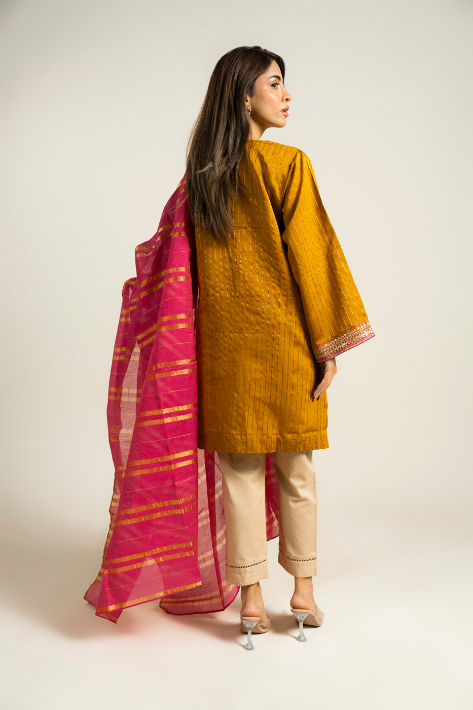 RTW | SHIRT & DUPATTA