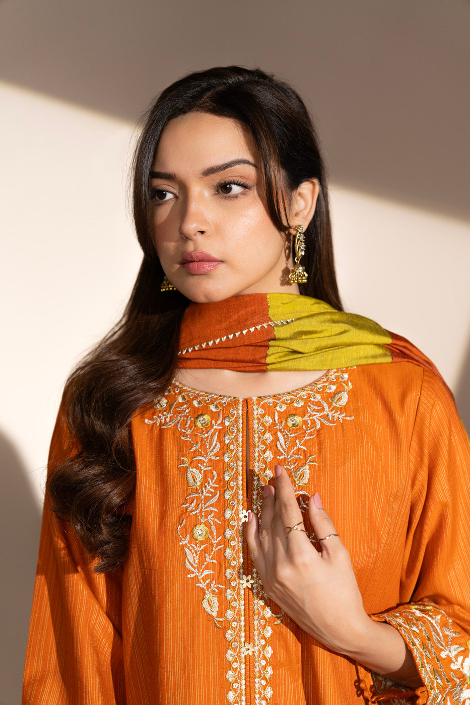 RTW | SHIRT & DUPATTA