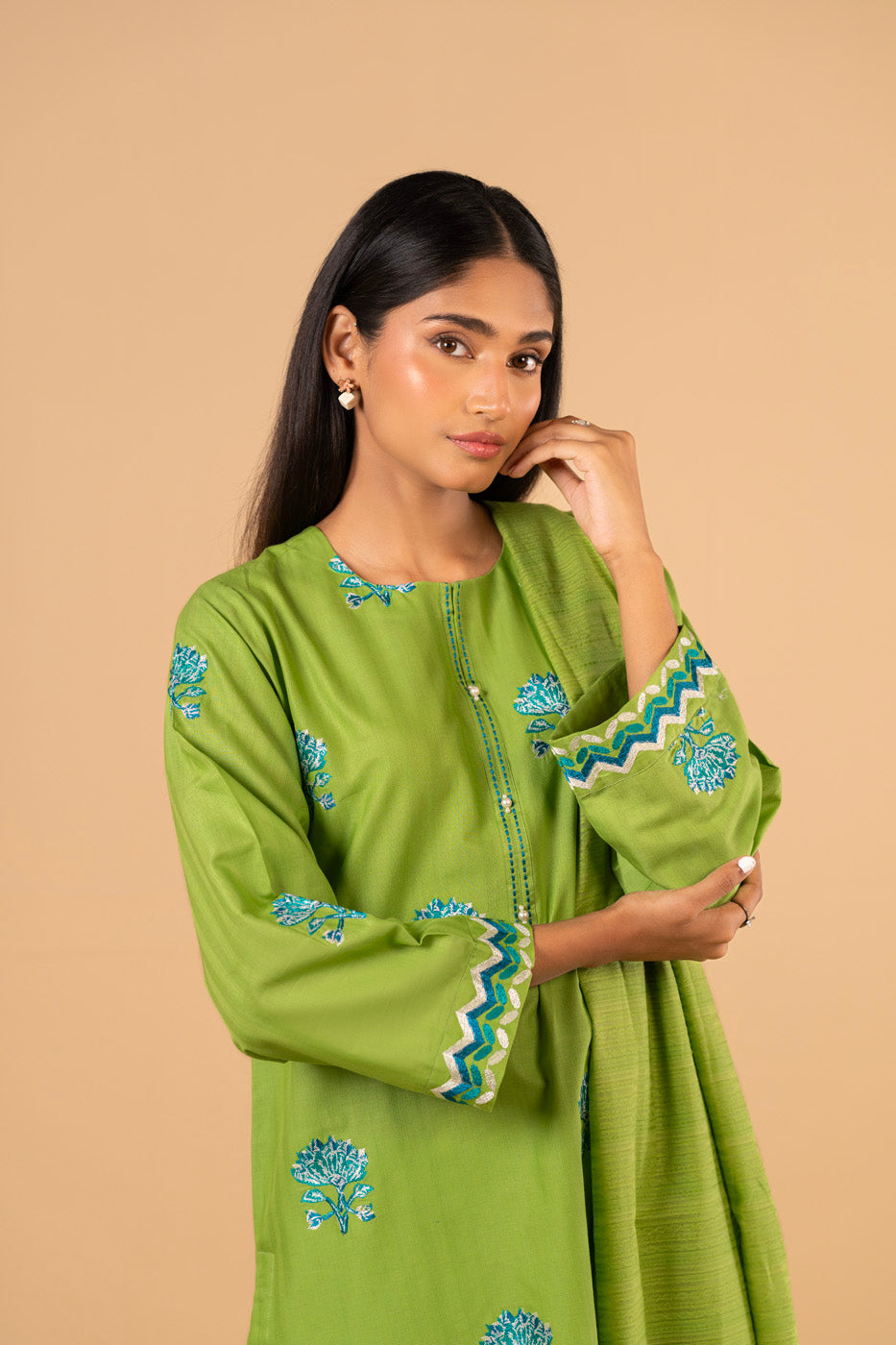 RTW | SHIRT, CULOTTE & DUPATTA