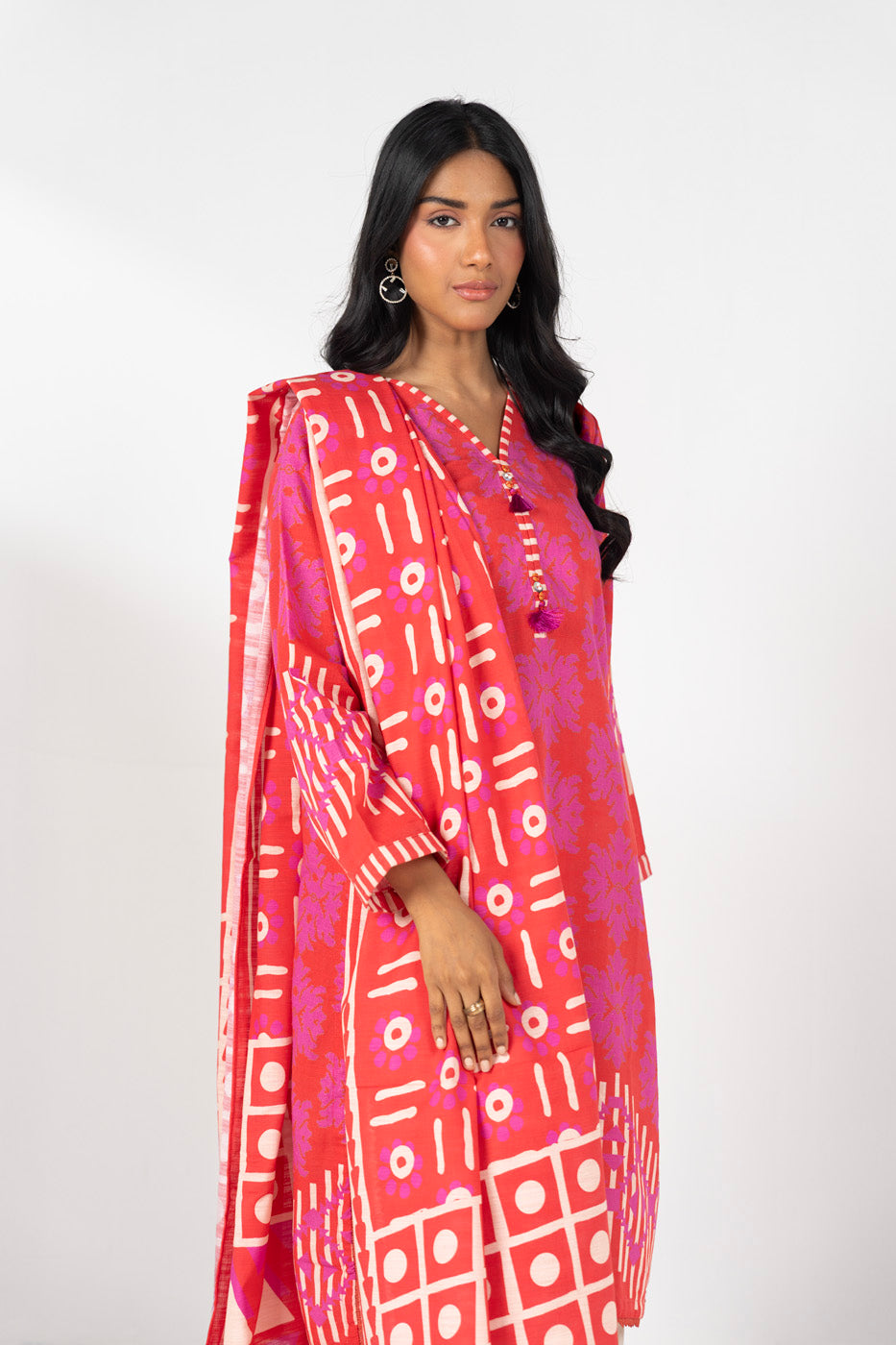 RTW | SHIRT & DUPATTA