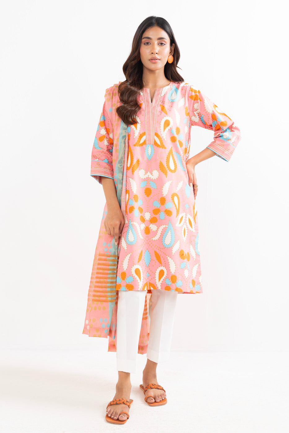 RTW | SHIRT & DUPATTA