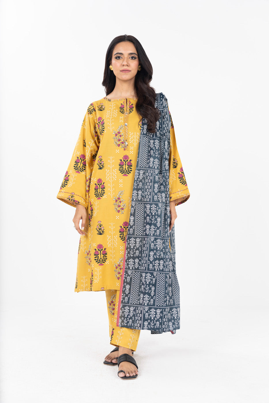 RTW | SHIRT, TROUSER & DUPATTA