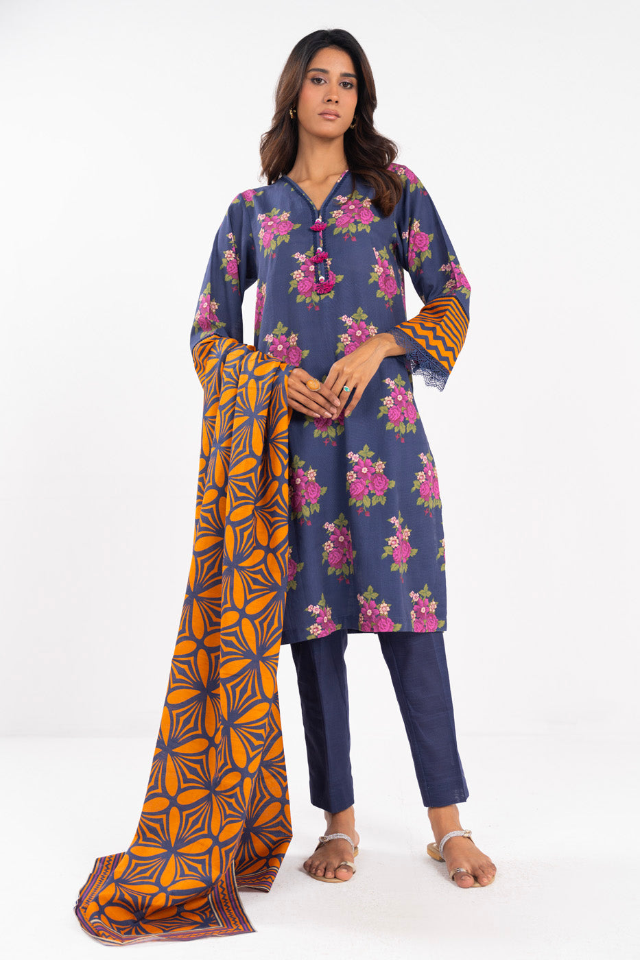 RTW | SHIRT, TROUSER & DUPATTA