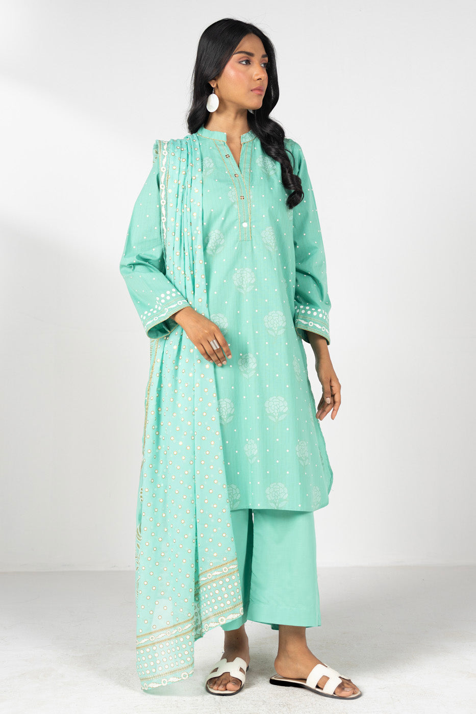 RTW | SHIRT, TROUSER & DUPATTA