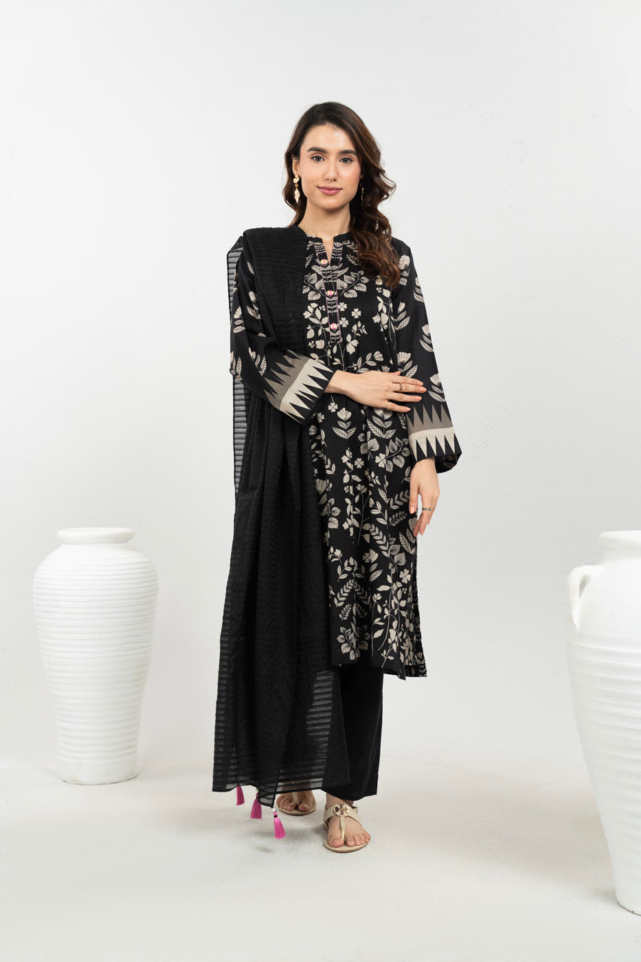 RTW | SHIRT, TROUSER & DUPATTA