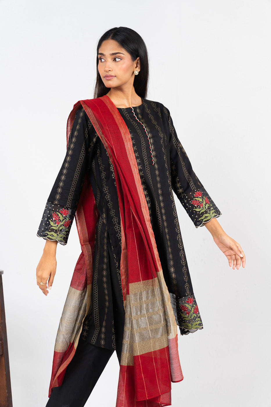 RTW | SHIRT & DUPATTA