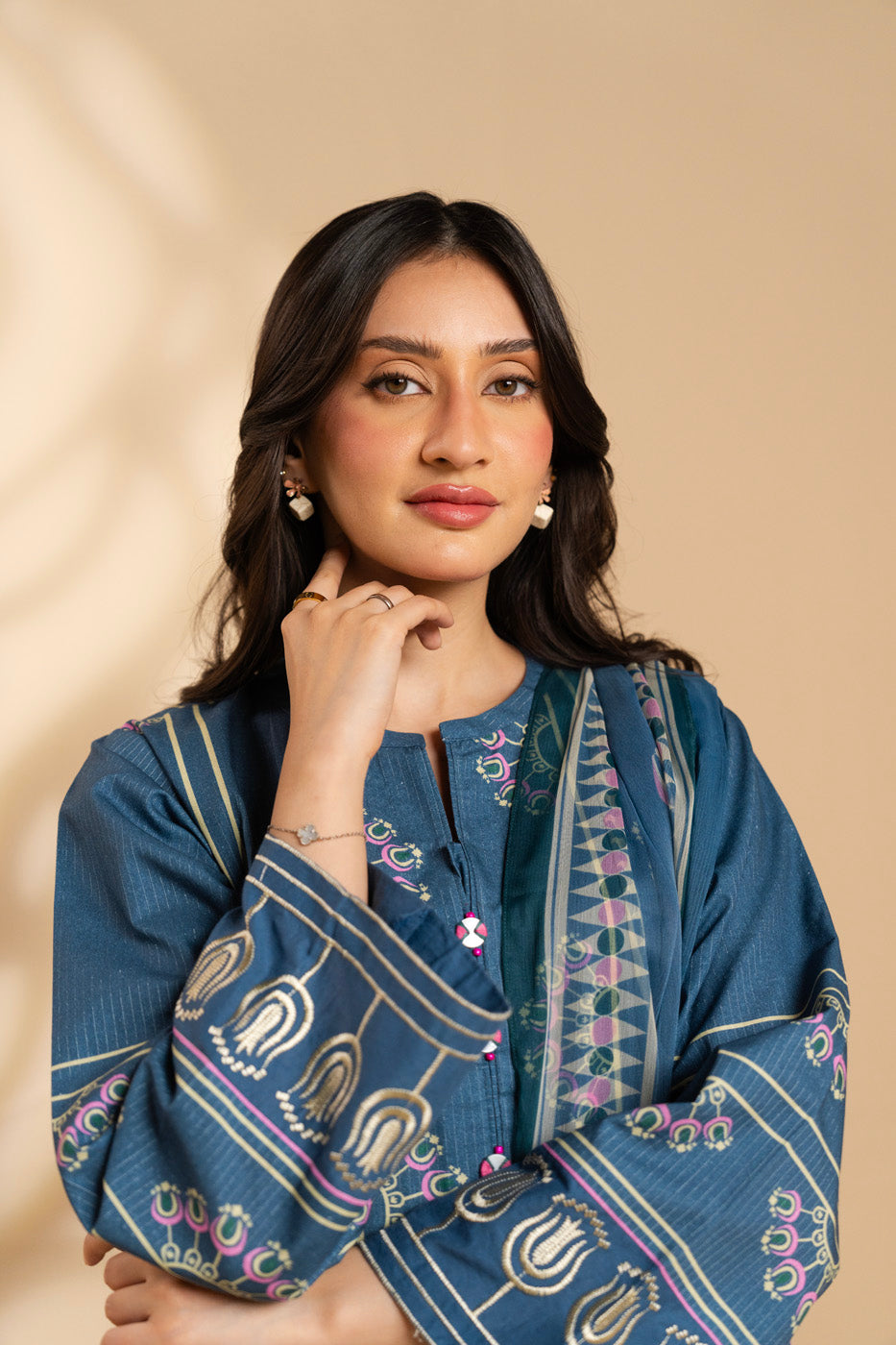 RTW | SHIRT, CULOTTE & DUPATTA