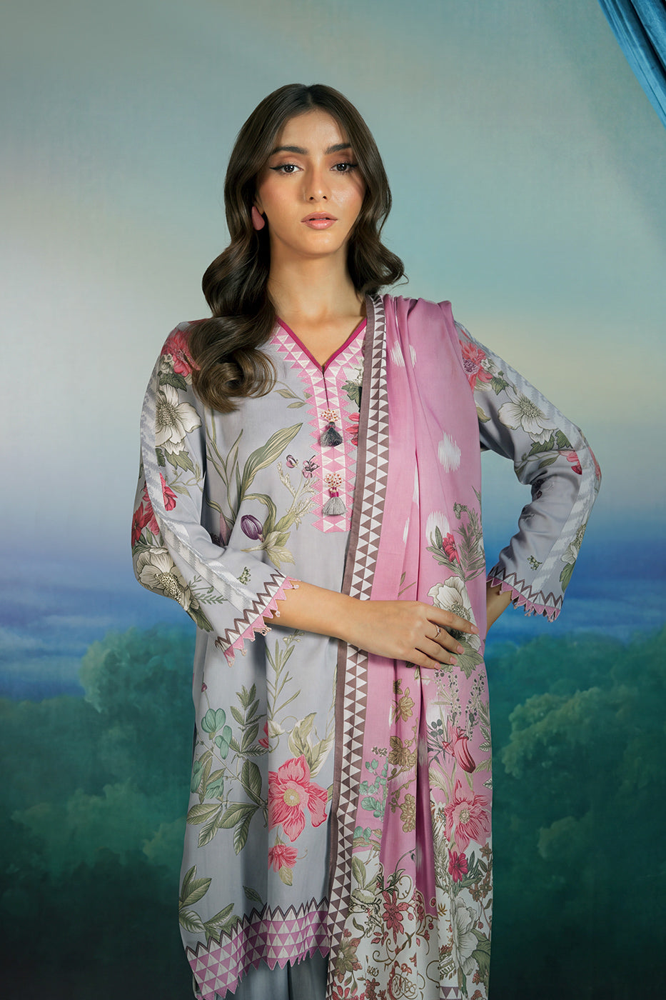 RTS | SHIRT, TROUSER & DUPATTA