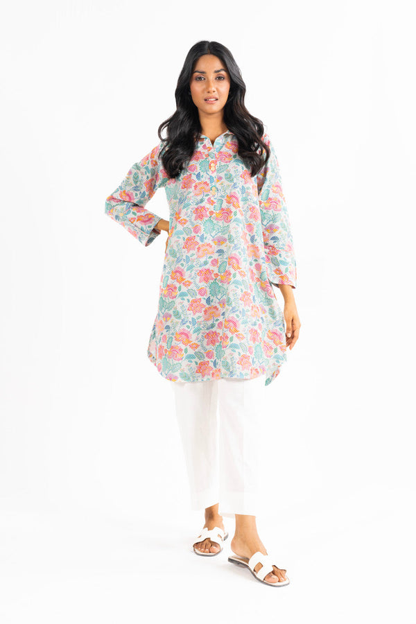 Printed Khaddar Kurti