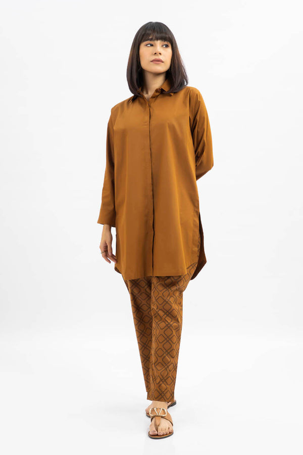2 PC Printed Cambric Outfit