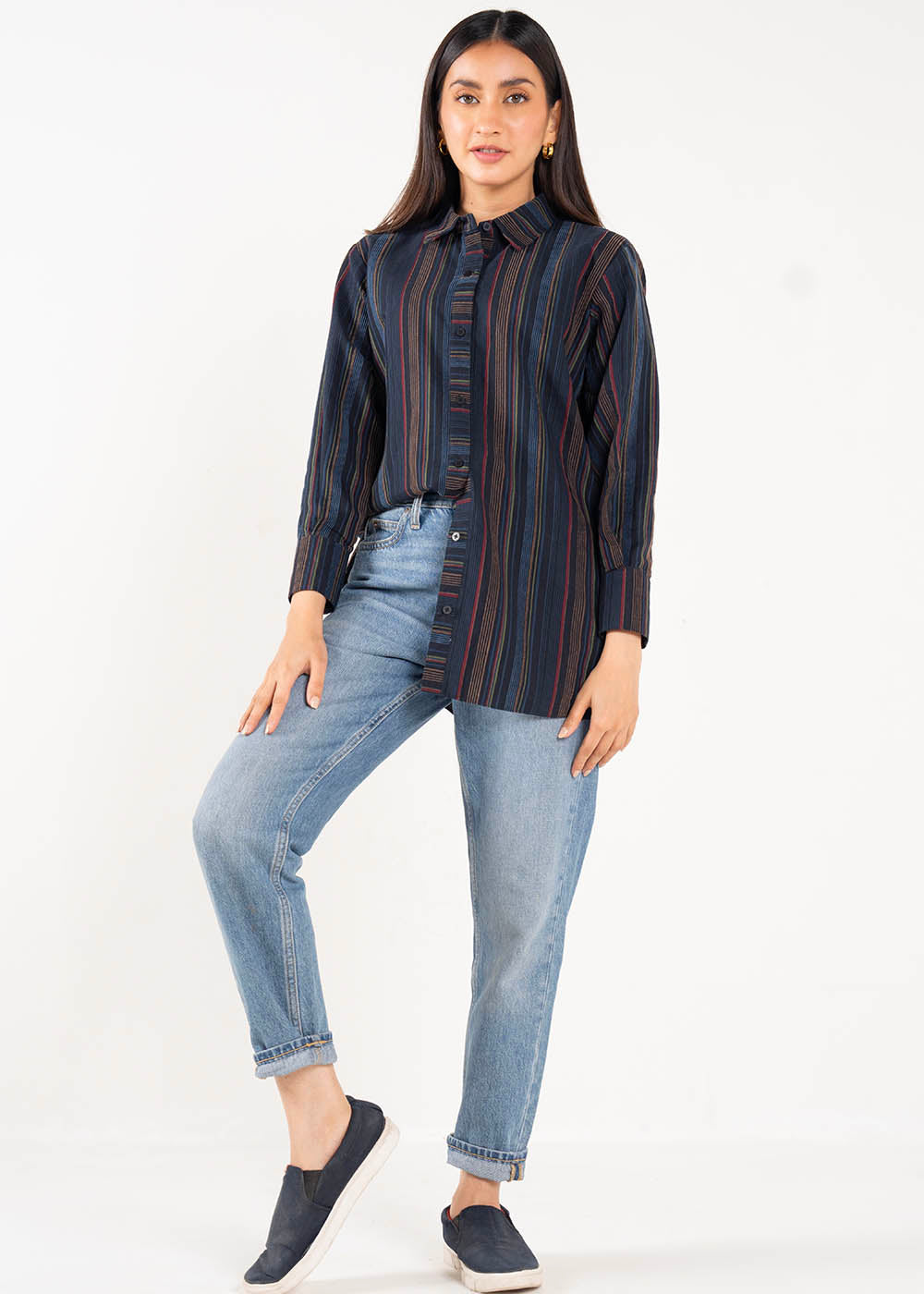Yarn Dyed Shirt Alkaram International store