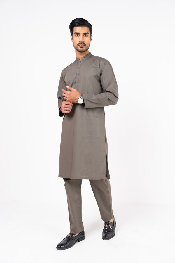 Dyed Shahsawar Latha Kurta Trouser