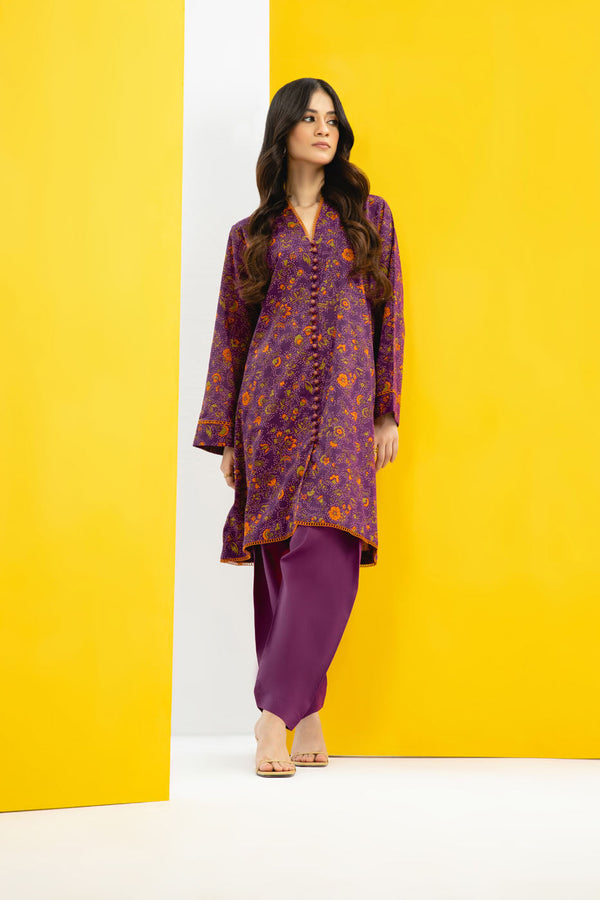 1 Pc Printed Cambric Shirt