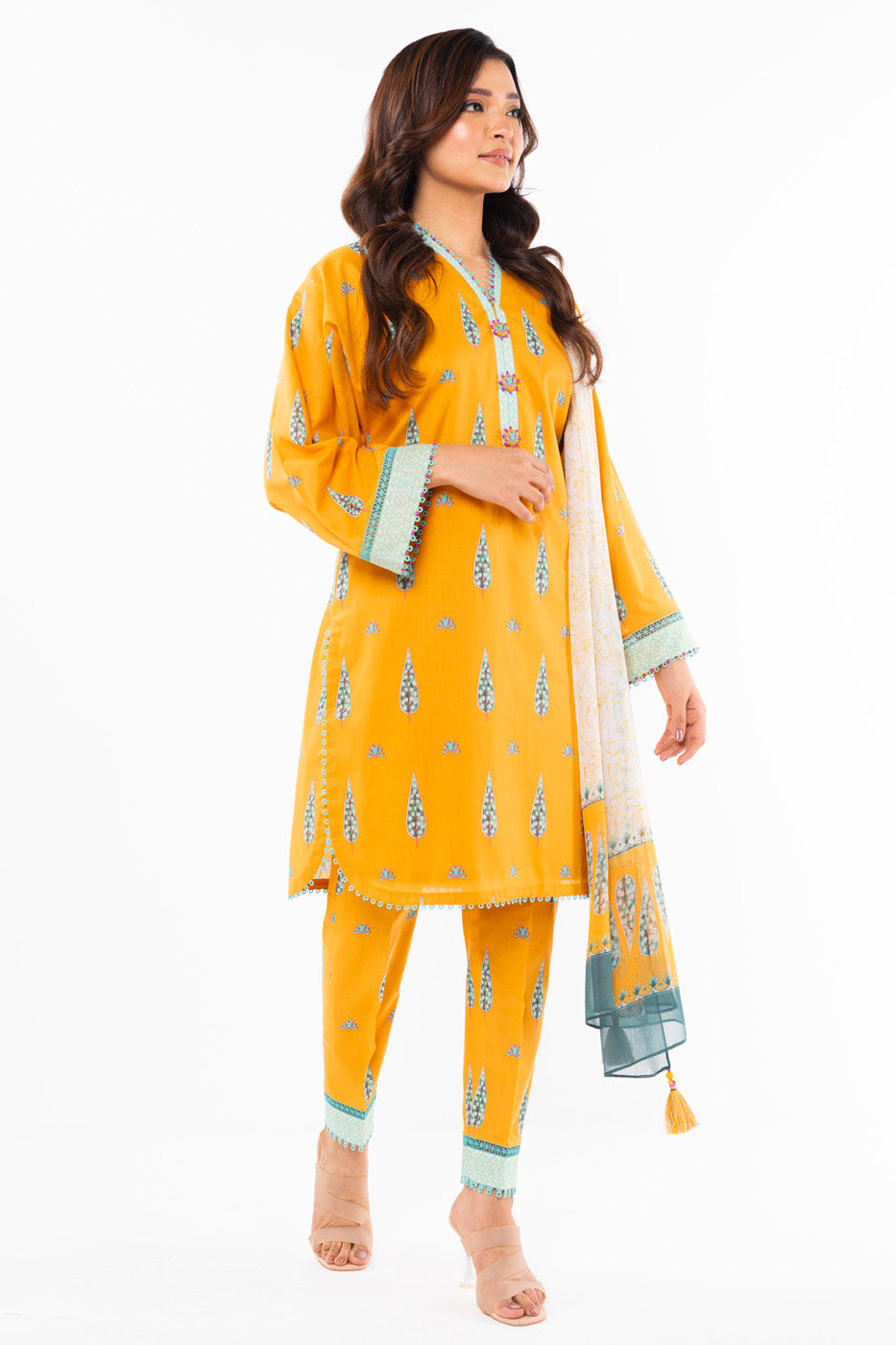 RTS | SHIRT, TROUSER & DUPATTA