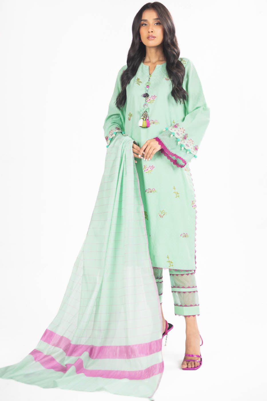RTS | SHIRT, TROUSER & DUPATTA
