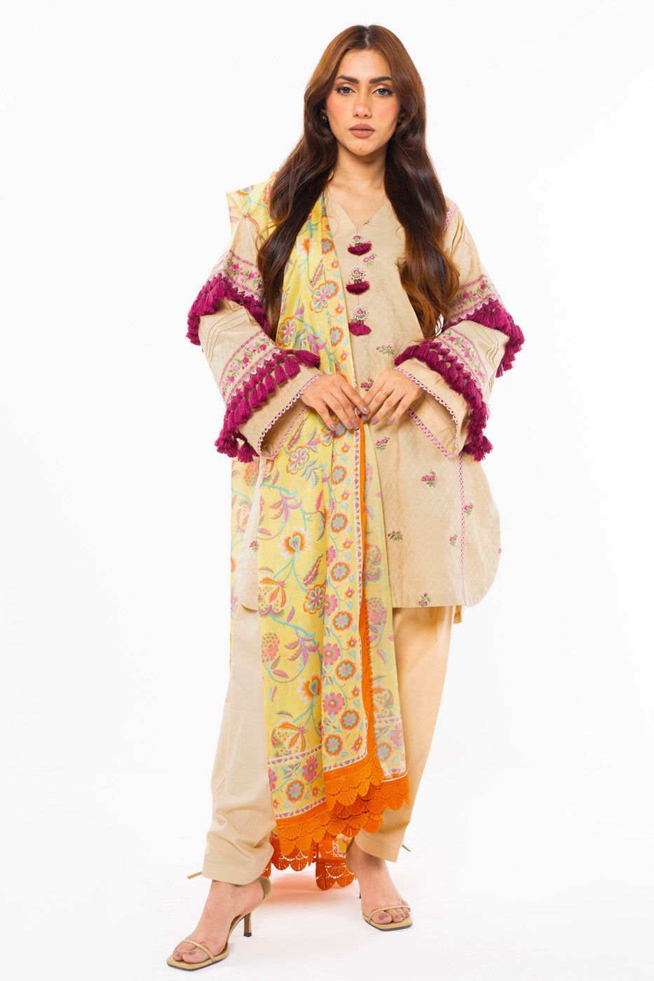RTS | SHIRT, TROUSER & DUPATTA