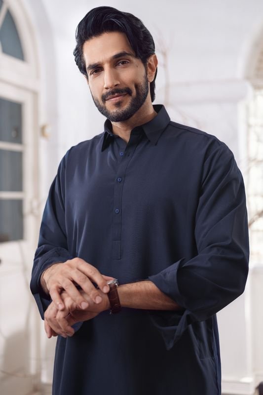 Dyed Blended Shalwar Kameez
