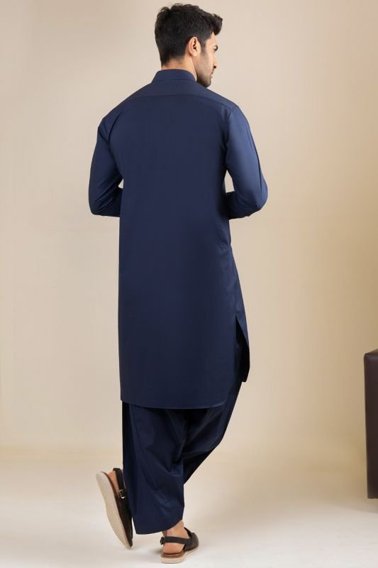 Dyed Cambric Shalwar Kameez