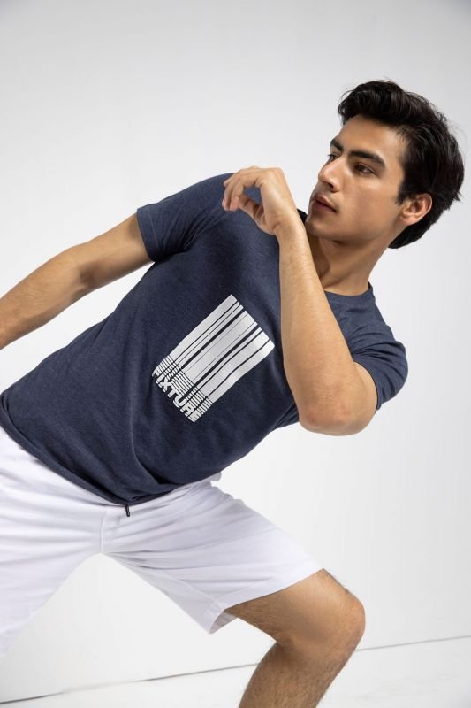 Cotton Jersey V-Neck Tee