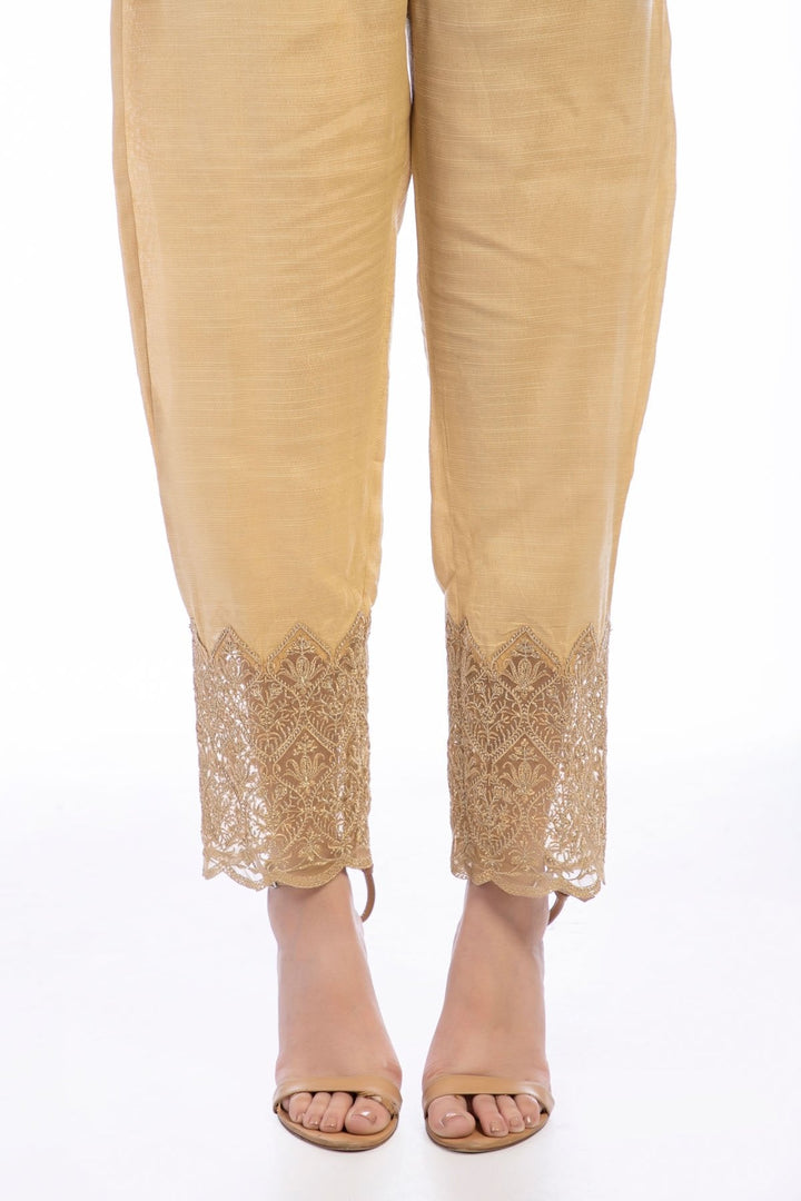 Raw Silk Trouser