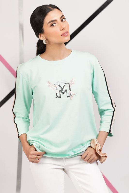 Round Neck Cotton Tee