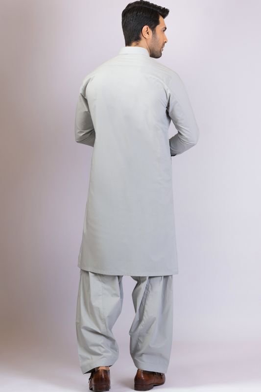 Dyed Cambric Shalwar Kameez