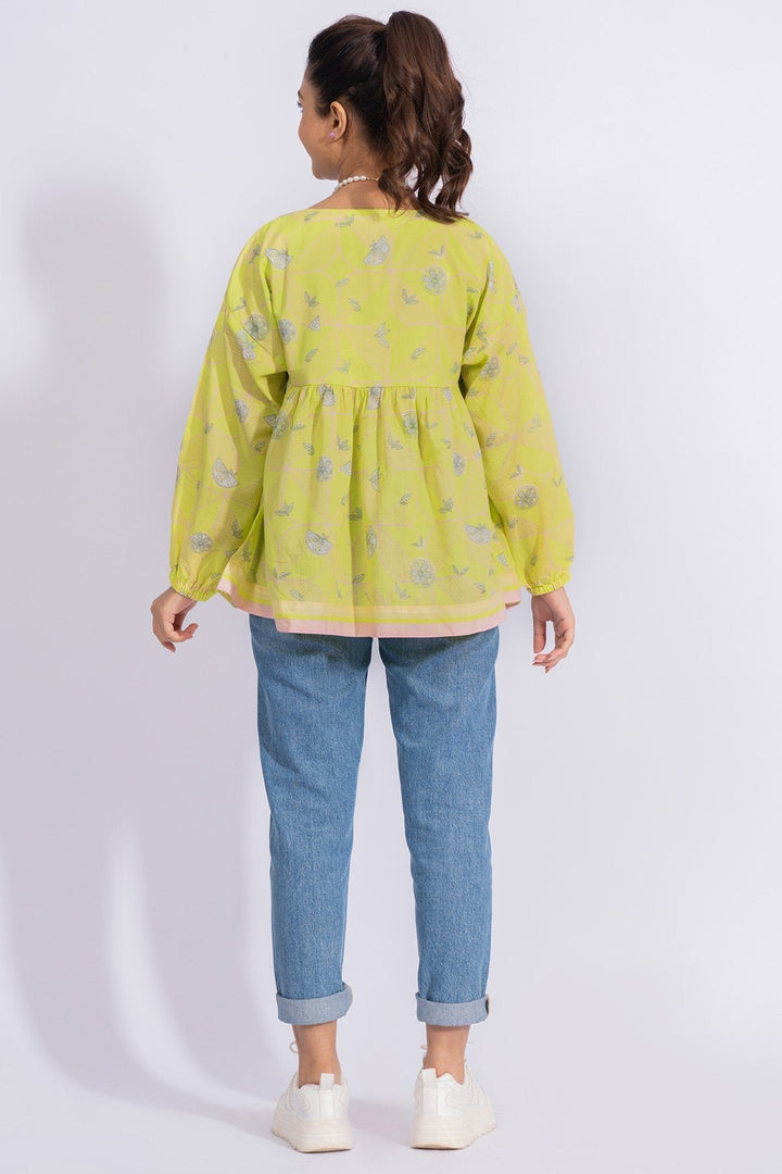 Printed Cambric Kurti
