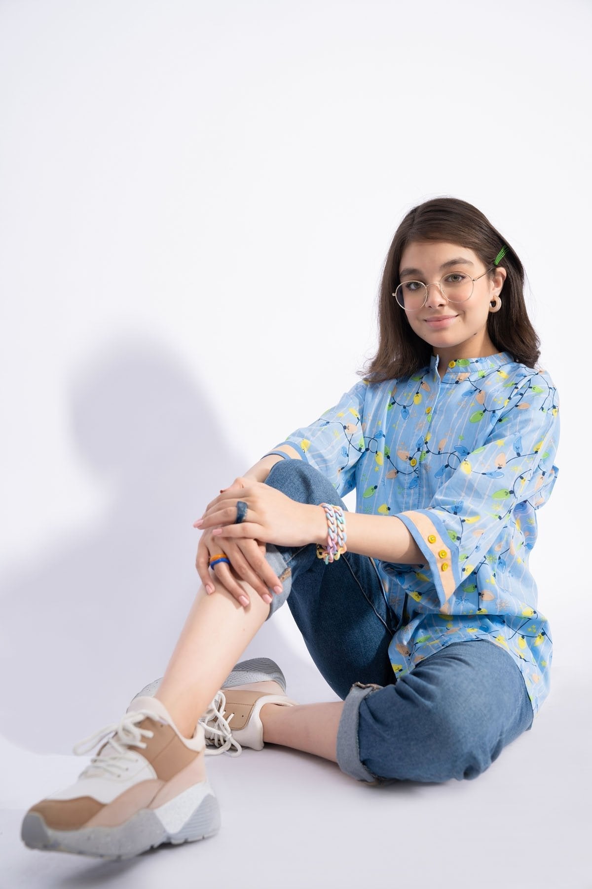 Printed Lawn Kurti