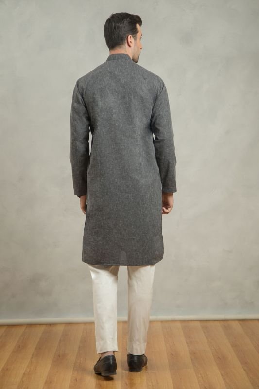 Dyed Blended Kurta