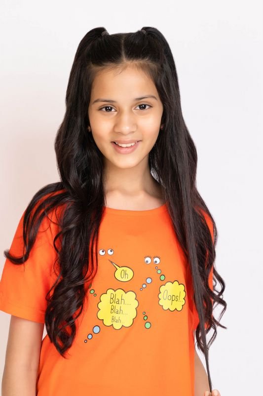 Cotton Jersey Round Neck Tee