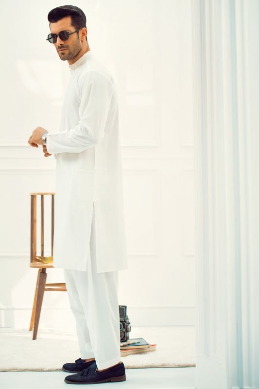 Dyed Embroidered Tuscany Shalwar Kameez