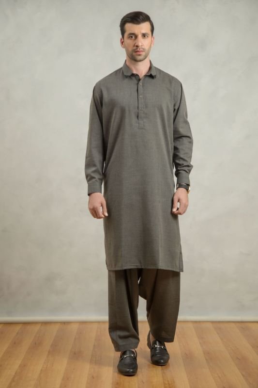 Dyed Blended Shalwar Kameez