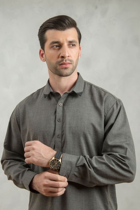 Dyed Blended Shalwar Kameez