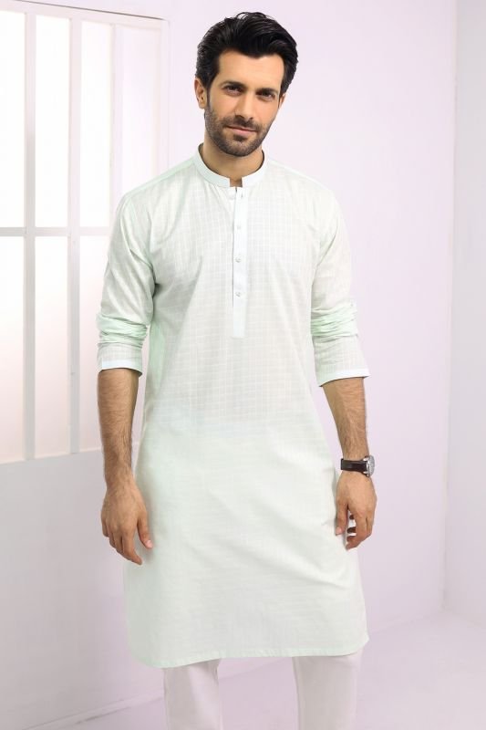 Dyed Dobby Kurta