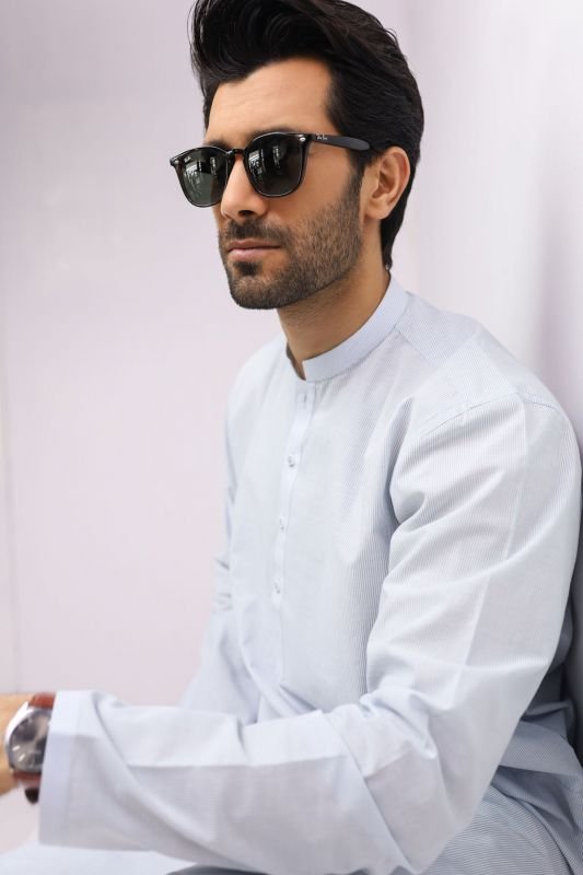 Yarn Dyed Casual Kurta