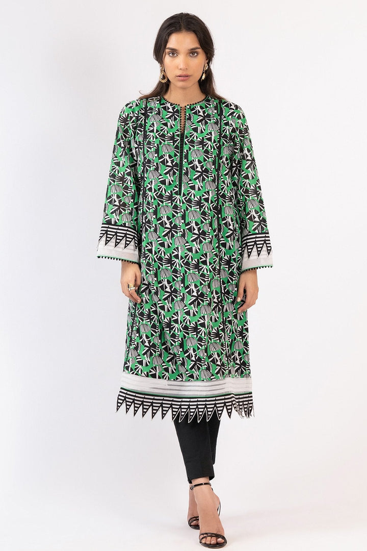 1 Pc Printed Lawn Shirt