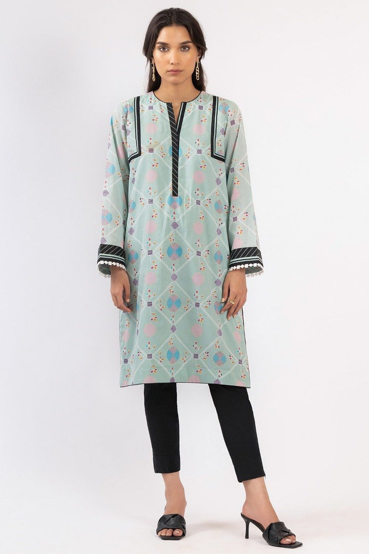1 Pc Printed Lawn Shirt