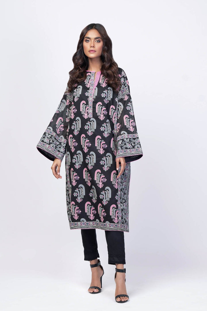 1 Pc Printed Lawn Shirt