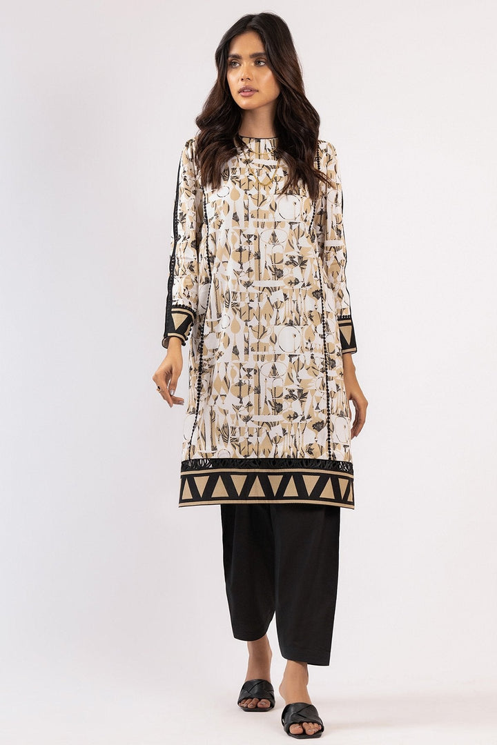 1 Pc Printed Lawn Shirt