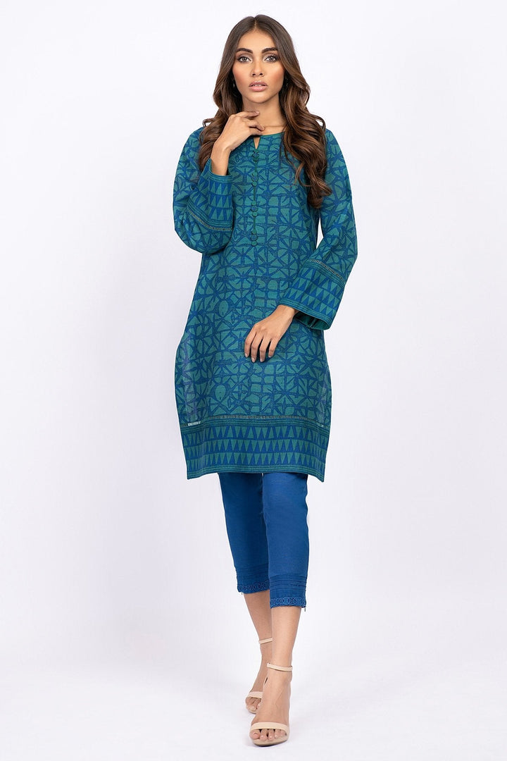 1 Pc Printed Khaddar Shirt