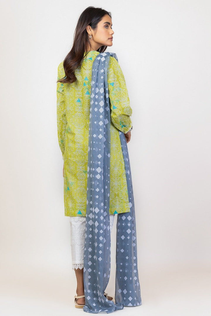 2 Pc Printed Lawn Outfit